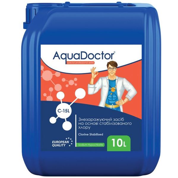 AquaDoctor C-15L хлор рідкий 20 л. (Гіпохлорит натрію) 17943 фото