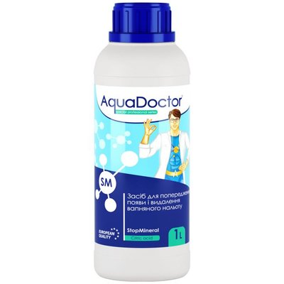 Засіб для зниження жорсткості AquaDoctor SM StopMineral 1л 19519 фото