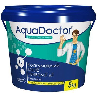 Коагулирующее средство в гранулах AquaDoctor FL 5 кг 1555 фото