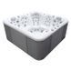 Гідромасажний басейн IQUE Dreamline-II 2200-II-DD-BPM (WiFi+MICROSILK) (220х220х96) 12616 фото 1